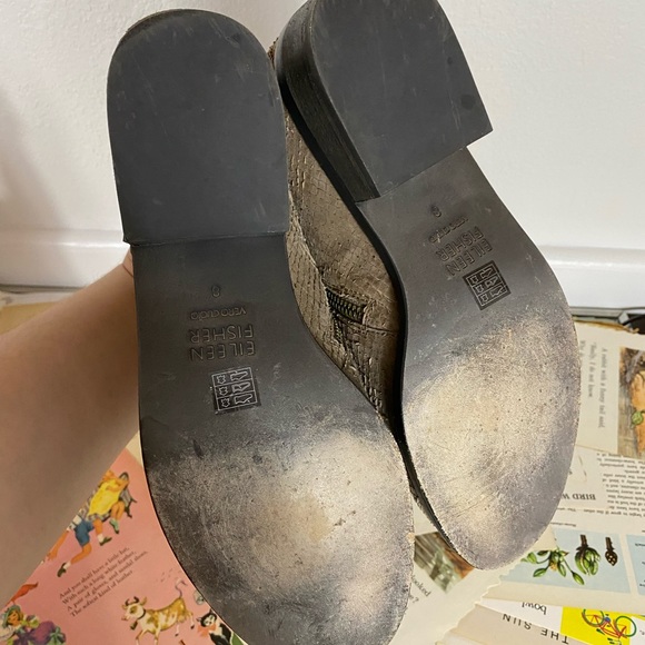 Eileen Fisher Booties Boots Size 8 - Picture 5 of 7